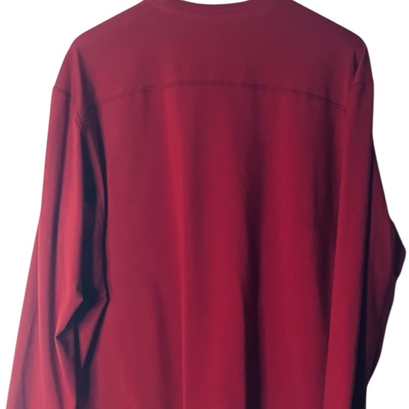 ARCTERYX MENS XL RHO LT CREW NECK BASELAYER RED. MOISTURE WICKING NEVER WORN - Picture 8 of 15